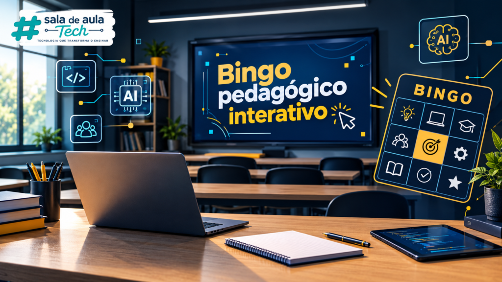 Como Criar um Jogo de Bingo Pedagógico Interativo com IA bingo pedagogico interativo